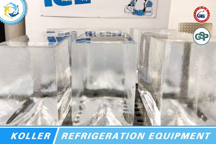 Máquina para hacer hielos en bloque transparente